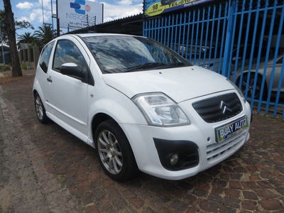 2009 Citroen C2 1.4 VTR, White with 97000km available now!