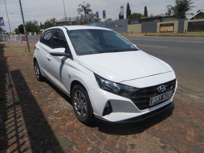 2021 Hyundai i20 MY21 1.2 Motion, White with 44000km available now!