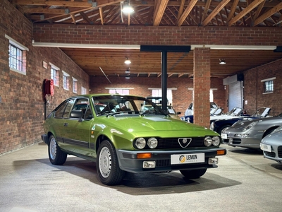 1982 Alfa Romeo GTV 2.5 V6 For Sale