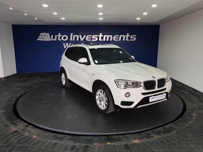 2016 BMW X3 xDrive20d Exclusive For Sale