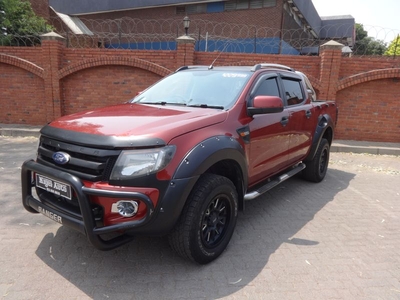 2013 Ford Ranger 2.2 TDCi Xl 4x2 D/Cab, Burgundy with 180213km available now!