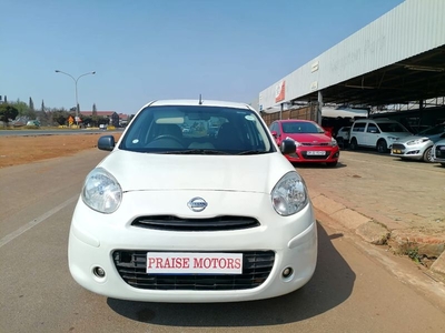 2015 Nissan Micra 1.2 Visia, White with 97000km available now!
