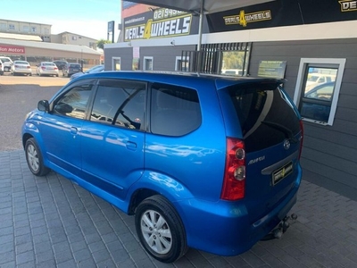 Used Toyota Avanza 1.5 SX for sale in Western Cape
