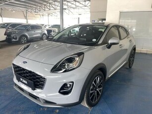 Used Ford Puma 1.0T Ecoboost Titanium Auto for sale in Free State