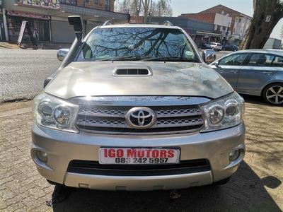2011 Toyota Fortuner 3.0 D4D 4x4 Manual 98000km Mechanically perfect