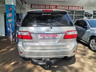 2011 Toyota Fortuner 3.0d4d 4x4 manual 110000km Mechanically perfect