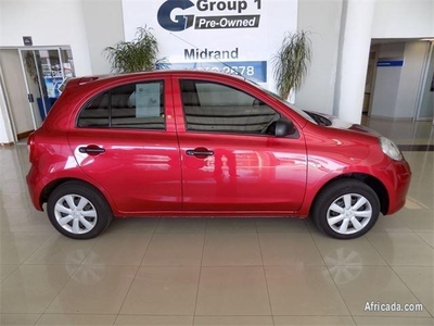 2013 Nissan Micra 1. 2 Visia+ Red