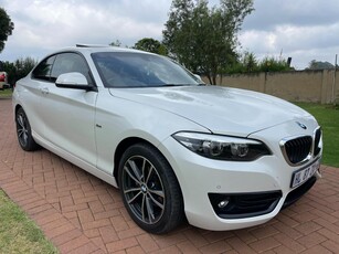 2018 BMW 2 Series 220d Coupe Sport Line Auto For Sale