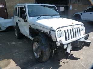 Jeep Wrangler 3.6 Sahara 2 Door AT White - 2014 STRIPPING FOR SPARES