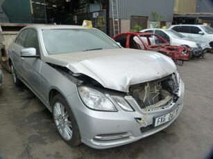 Mercedes E350 W212 CDI AT Silver - 2012 STRIPPING FOR SPARES