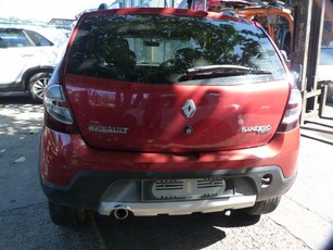 Renault Sandero 1.6 8V Stepway Expression Manual Maroon - 2012 STRIPPING FOR SPA
