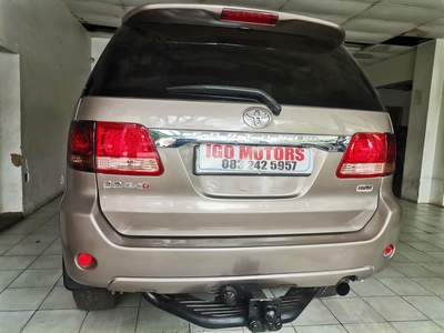 2007 TOYOTA FORTUNER 3.0D4D 4X4 MANUAL 92000KM Mechanically perfect t with