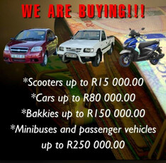 SELL YOUR UNWANTED VEHICLE