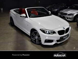 Used BMW 2 Series 220i Convertible M Sport Auto for sale in Western Cape