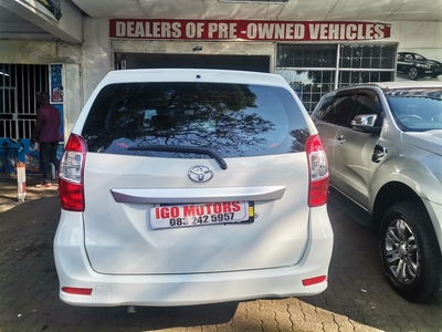 2019 Toyota Avanza 1.5SX manual Mechanically perfect with LCD Screen