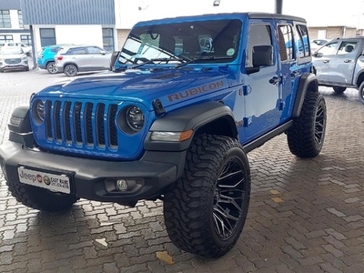 Used Jeep Wrangler Unlimited Rubicon 3.6 V6 for sale in Gauteng