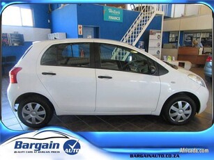 2007 Toyota Yaris T1 5Dr A/C White