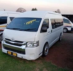 Toyota Hiace 2017, Manual, 2.5 litres - Cape Town