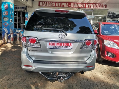 2013 Toyota Fortuner 3.0D4D manual 110000km Mechanically perfect