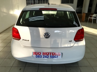 2011 Volkswagen Polo6 1.6 Comfortline 74,000km R103,000