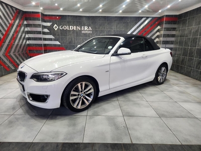 2017 BMW 2 Series 220i Convertible Luxury Line Auto For Sale