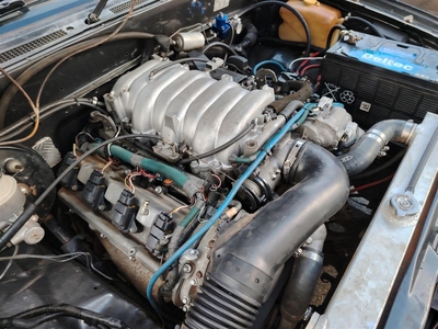 Lexus 1UZ 4.0 V8 VVTI Engine + Gearbox + ECU built in Isuzu KB280