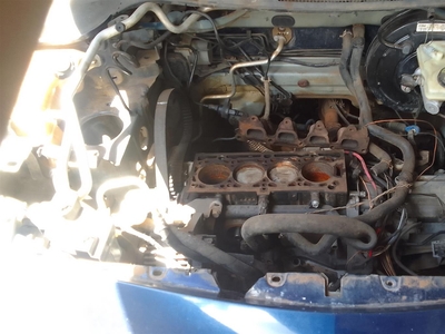 Renault Megane 1.6 16v the engine blew transmission still intact