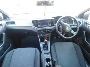 2019 Volkswagen Polo8 1.0 Tsi TrendLine 60,000km Manual Hatch Cloth Seats