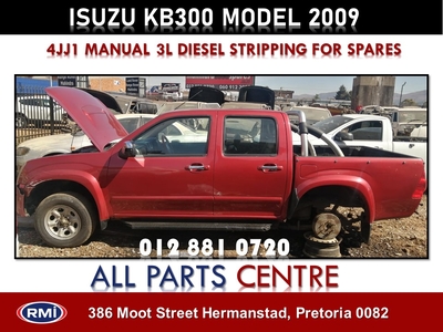 2009 Isuzu Kb300 stripping for used spares
