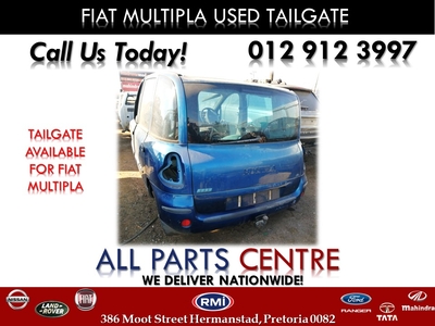 Fiat Multipla Used Tailgates for Sale