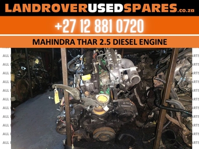 Mahindra Thar 2.5 diesel engine for sale