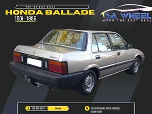 Used Honda Ballade 150 Auto for sale in Gauteng