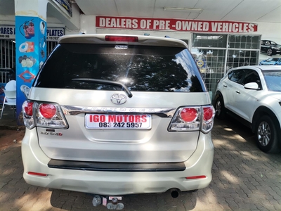 2014 TOYOTA FORTUNER 3.0D4D manual Mechanically perfect