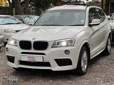 2011 BMW X3 xDrive20d M Sport Steptronic, White with 178000km available now!