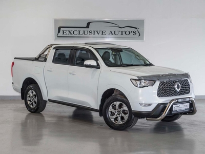 2022 GWM P Series 2.0TD double cab DLX auto