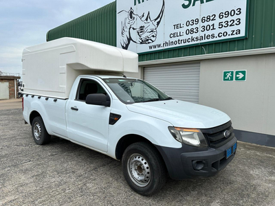 2013 FORD RANGER 2.2 TDCI SINGLE CAB & COURIER CANOPY