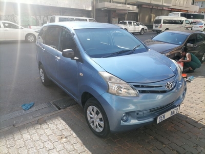2013 Toyota Avanza 1.3 SX, Blue with 96000km available now!