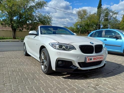 2016 BMW 2 Series 220i Convertible M Sport Sports-Auto For Sale in Gauteng, Johannesburg