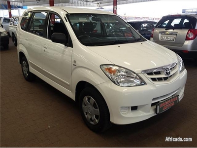 2012 Toyota Avanza 1. 3 SX White