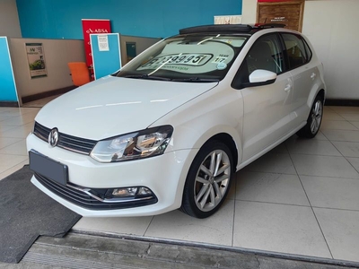 2017 VW Polo 1.2 TSI Highline with Panoramic Sunroof, only 88000kms, Call Bibi 082 755 6298