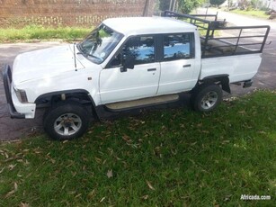 1995 Toyota Hilux Double Cab White
