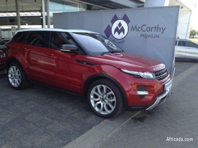 2013 LAND ROVER EVOQUE 2. 2 SD4 Dynamic Red
