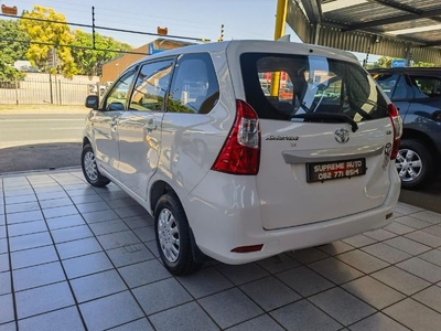 Used Toyota Avanza 1.5 SX Auto 7 Seater for sale in Gauteng