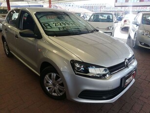 Silver Volkswagen Polo Vivo Hatch 1.4 Trendline with 47936km available now!