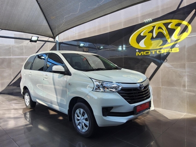 2020 Toyota Avanza 1.5 SX For Sale