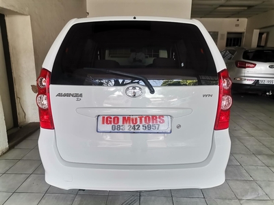 2007 Toyota Avanza 1.3 SX Manual 105000km Mechanically perfect with Clothes Seat