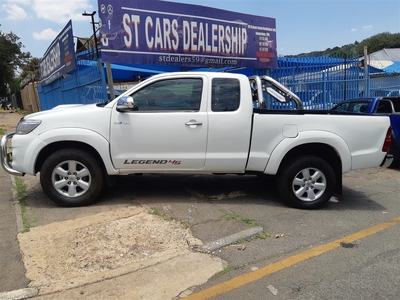 2013 Toyota Hilux Extra Cab 3.0 Manual 4x4 Diesel Milleage 118000km White
