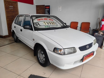 2003 Toyota Tazz 130 WITH 135207 KMS, CALL RIAZ 073 109 8077