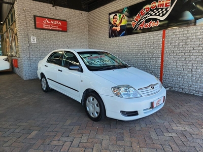 2005 Toyota Corolla 160i GLE WITH 120647 KMS,CALL AWESOME AUTOS 021 592 6781
