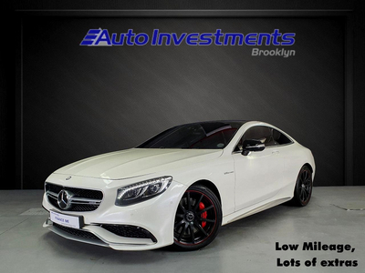 2015 Mercedes-amg S63 Coupe for sale